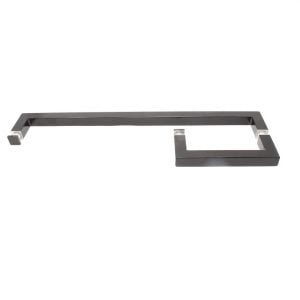 Handle/Towel Bar Square 6″ x 18″ Brown