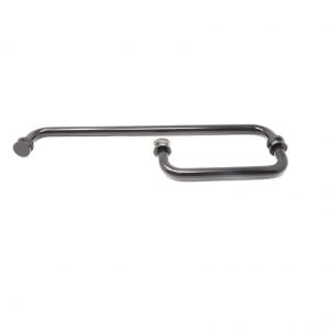 Handle/Towel Bar Tubular 8″ x 18″ Brown