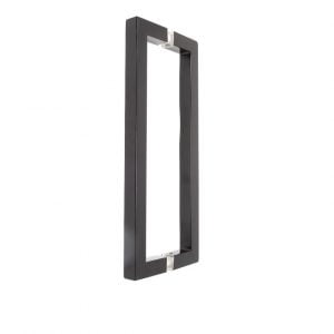 Square Handle Back-to-Back 12″ x 12″ Brown