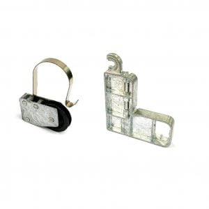 Sliding Screen Door Roller With Corner