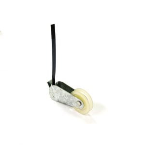 Sliding Screen Door Roller (1″ Dia. Roller) (1/4″ Roller Width) (1-7/8″ Length)