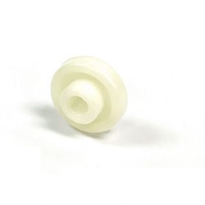 Shower Door Roller Wheel, Oval Edge, Nylon