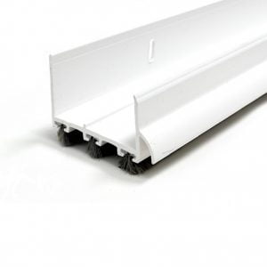 Door Shoe with Rain Drip (1-3/4″ Width) (1-1/8″ Height) (White)