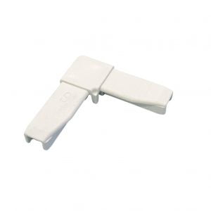 Screen Corner 3/8″ No Mitre (White)