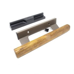 Sliding Glass Door Handle (3-15/16″ Hole Spacing) (Brown)