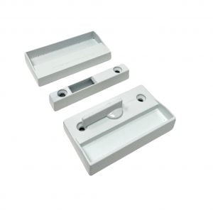 Screen Door Latch Set White