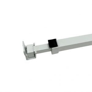 Patio Door Security Bar White
