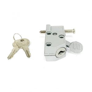 Step-On Sliding Glass Door Lock (Keyed)