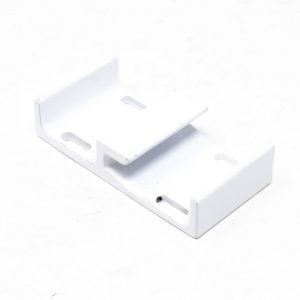 Sliding Glass Door Keeper (2-15/16″ Long) (White)