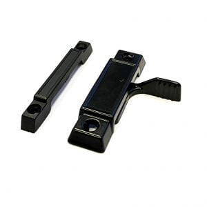 Sliding Window Lock comes with Strike (2-13/36″ Length) Black