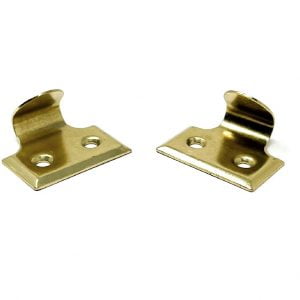 Window Sash Lift (Bright Brass) (1-5/8″ Length)