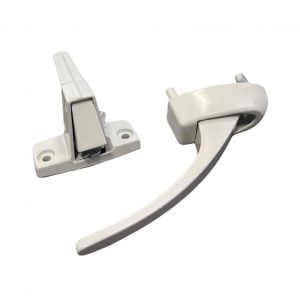 Storm Door Handle Set (White)