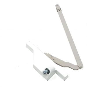 Split Arm Casement Window Operator (Truth ‘Dyad’) (9-1/4″) (Right) (White)