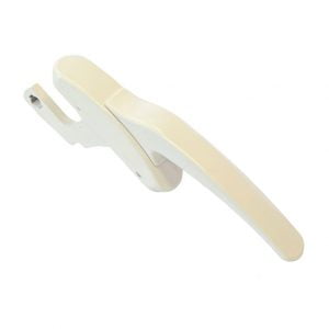 Locking Handle (Acme) (White) (Hole spacing 2-9/16 inches)