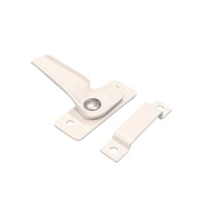 Cam Lock & Keeper (White)