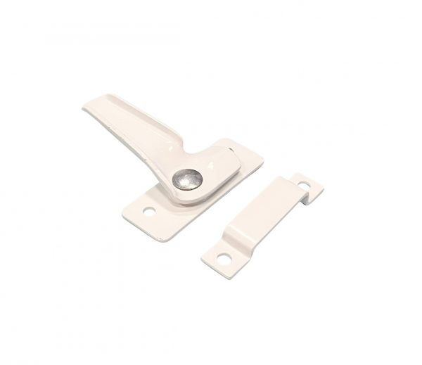 Cam Lock & Keeper (White)