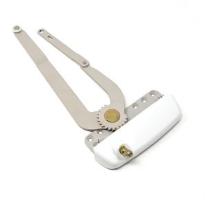 Dual Arm Casement Window Operator (Truth ‘Maxim Short Arm’) (White) (Right)