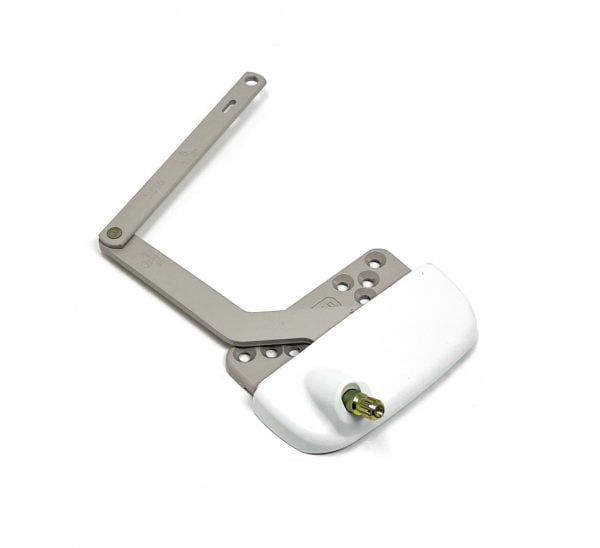 Split Arm Casement Window Operator (Truth) (5″ Arm) (Left) (White)