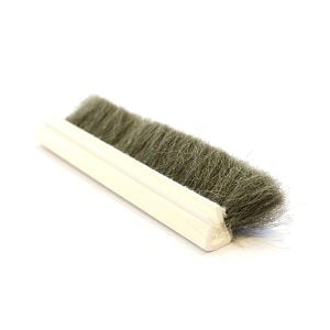 Bug flap for sliding screen door