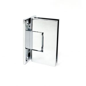 Shower Hinge Glass-To-Wall Heavy Duty with full plate