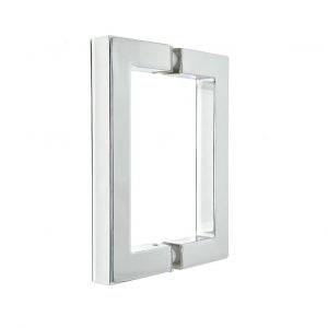 Handle Back-to-Back, Square Tubing, 6″