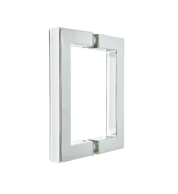 Handle Back-to-Back, Square Tubing, 6″
