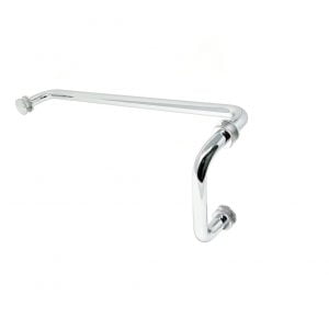 Combination 6″ Pull Handle & 18″ Towel Bar Tubular Bar
