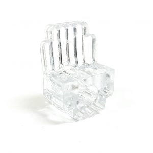 Mirror Clips (6 mm) (Clear)