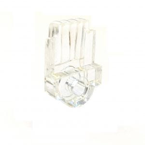 Mirror Clips (3 mm) (Clear)