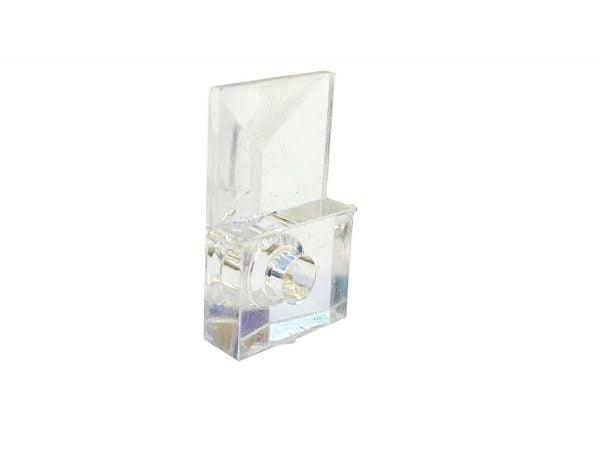 Mirror Clips 1/8″ (3 mm) Clear Plastic