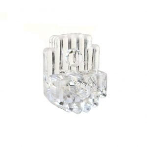 Mirror Clips (5 mm) (Clear)