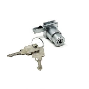 Reversible Lock For Sliding Track