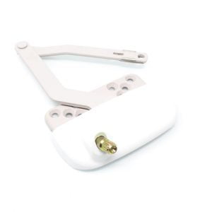 Split Arm Casement Window Operator (Truth ‘Ellipse Dyad’) (5″ Arm) (Left) (White)