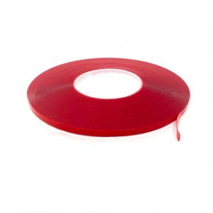 Transparent Adhesive Tape, Double Face 1/4″ x 0.020″