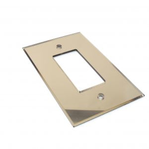 Single Mirror Plate (Decora) Bronze